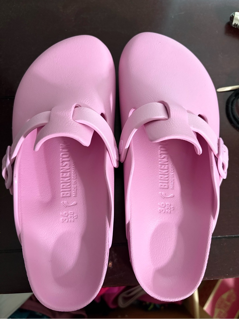 Birkenstock Pink EVA Boston-style Clog for Women